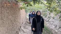 برنامه پیاده روی ویژه بانوان دانشگاه علوم پزشکی استان سمنان برگزار شد